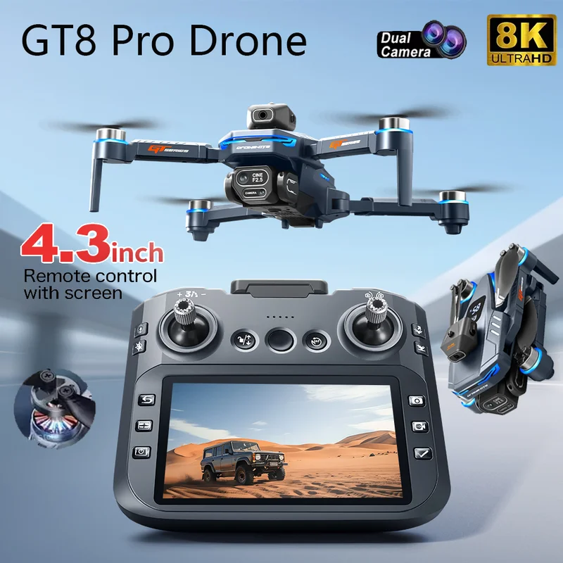 Drone Gimbal Case - 2026 New GT8 Drone GPS 8K