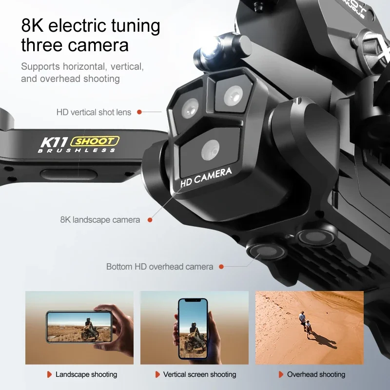 K11MAX Drone with Water Bombs  - Drone Gimbal Mount reseña y precio
