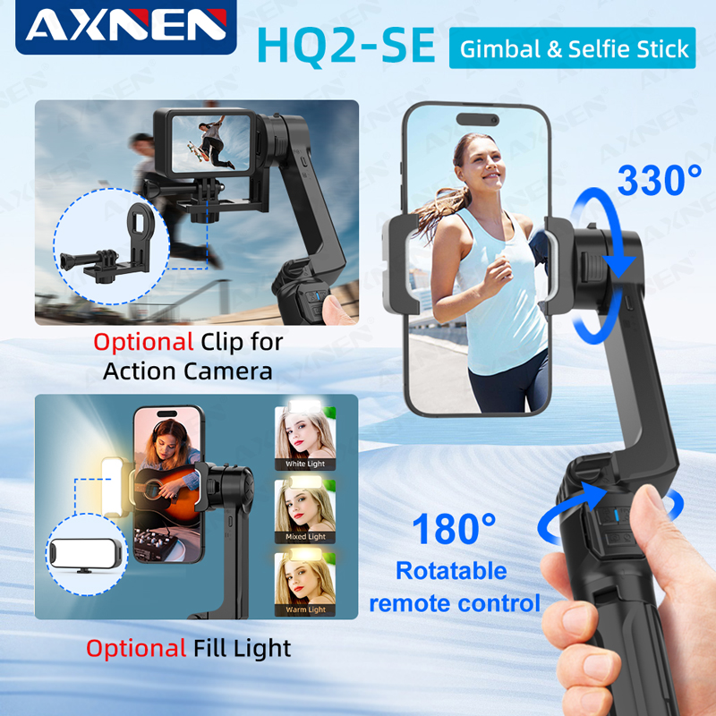 AXNEN HQ2-SE Mobile Phone Stab - Drone Gimbal For Gopro reseña y precio