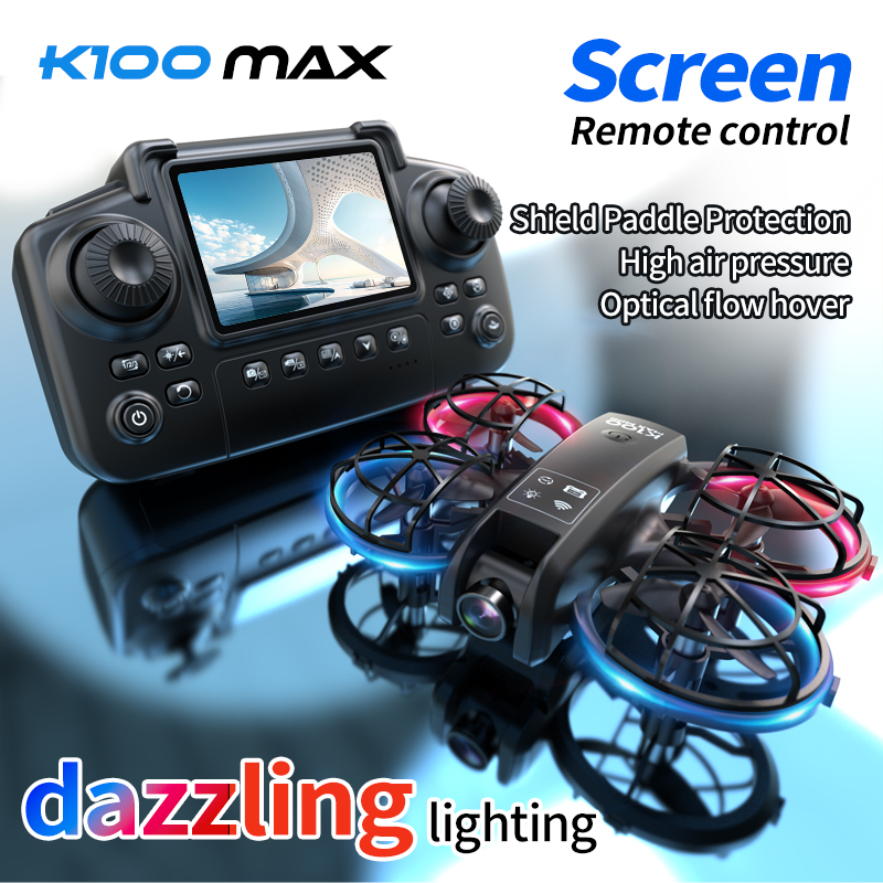 2025 NEW Mini K100 MAX Drone 4 - Drone Gimbal 2 Axis reseña y precio