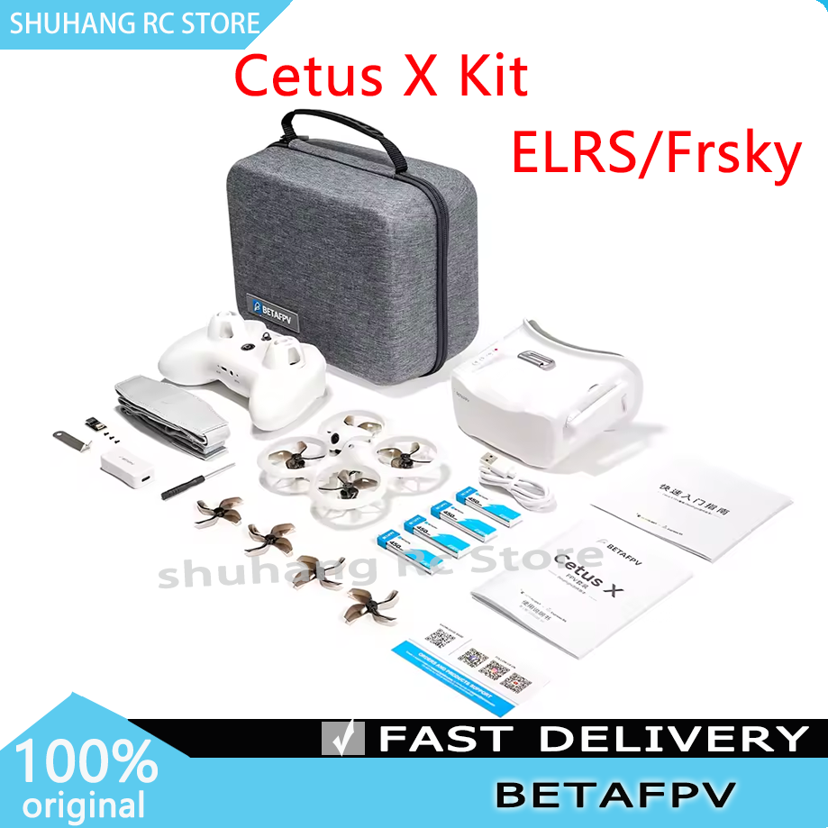BETAFPV Cetus X FPV Kit Brushl - Drone Gimbal Case reseña y precio