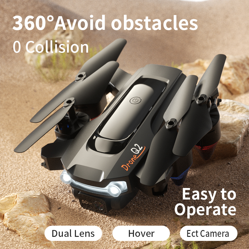 Q2 Drone Professional 8K HD Do - Drone Gimbal 2 Axis reseña y precio