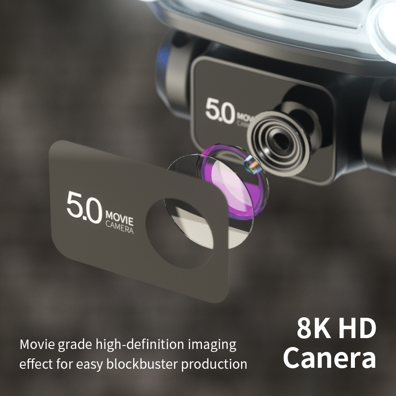 Q2 Drone Professional 8K HD Do - Drone Gimbal 2 Axis reseña y precio