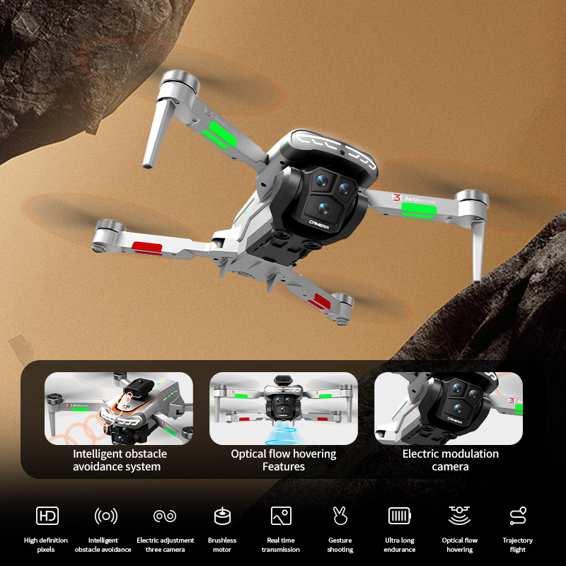 M3 Professional Drone 4K HD Ae - Drone Gimbal 2 Axis reseña y precio