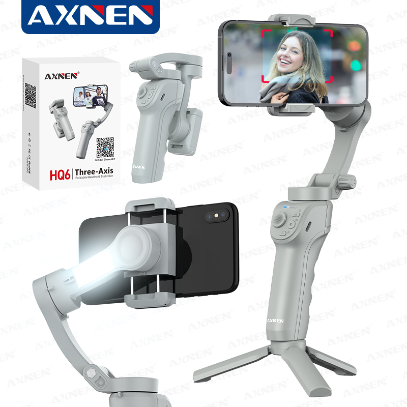 HQ6 3-Axis Gimbal Handheld Sta - Drone Gimbal For Gopro reseña y precio