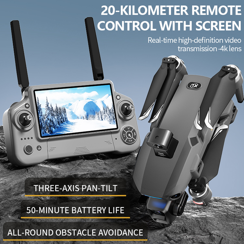 2026 New 8K Dual Camera Drone  - Drone Gimbal 3 Axis reseña y precio