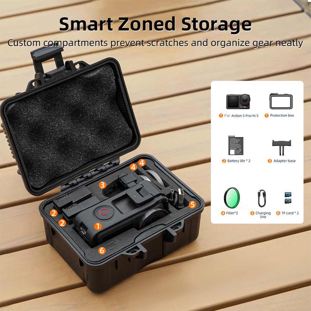 Hard Case Waterproof Box for D - Drone Gimbal Case reseña y precio