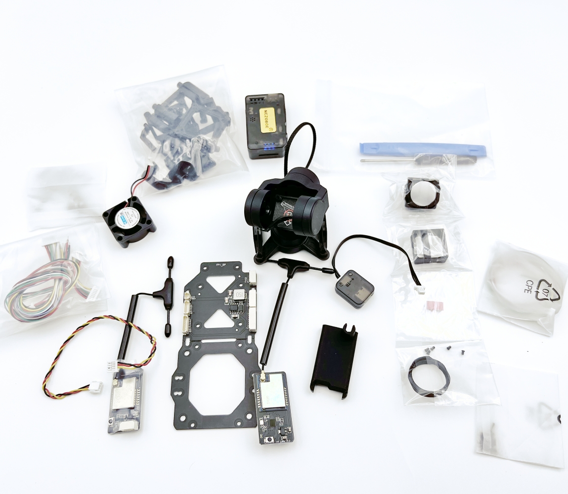 NCZOBOE C-20T 3-Axis FPV Gimba - Drone Gimbal 3 Axis reseña y precio