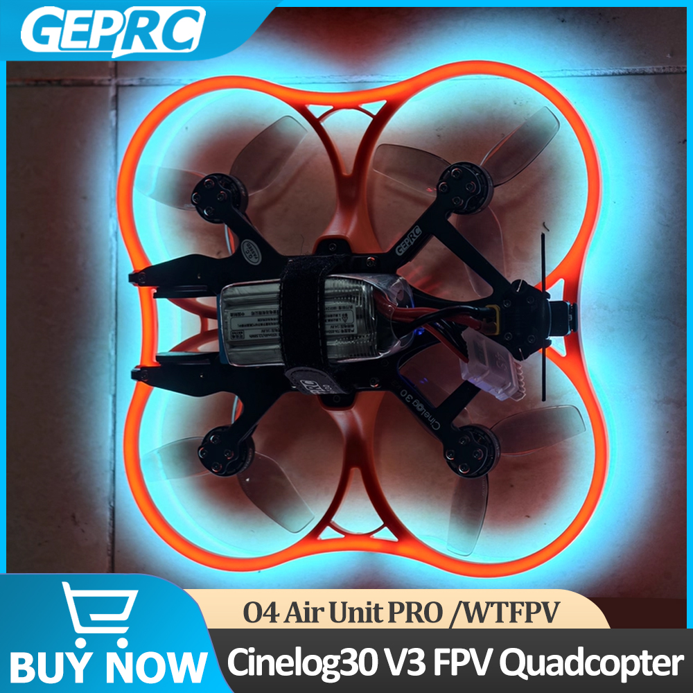GEPRC Cinelog30 V3 FPV Quadcop - Drone Gimbal Brushless reseña y precio